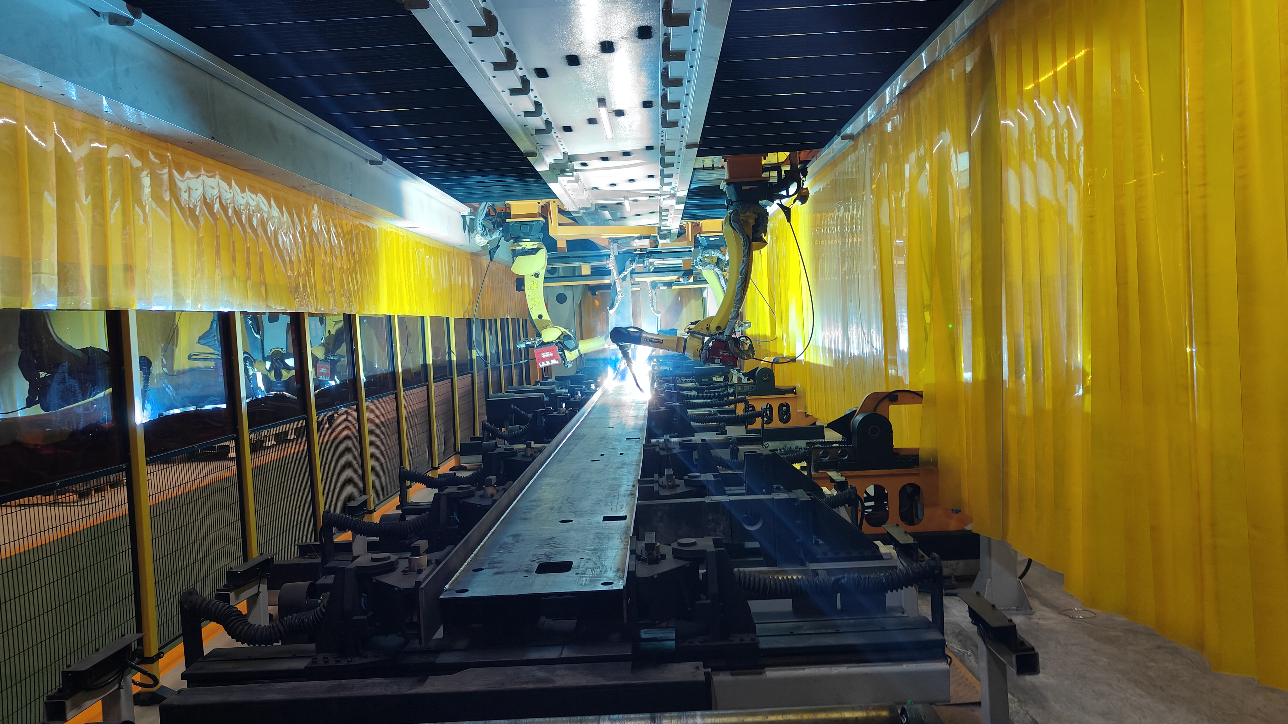 Beam Robot Welding Workstation